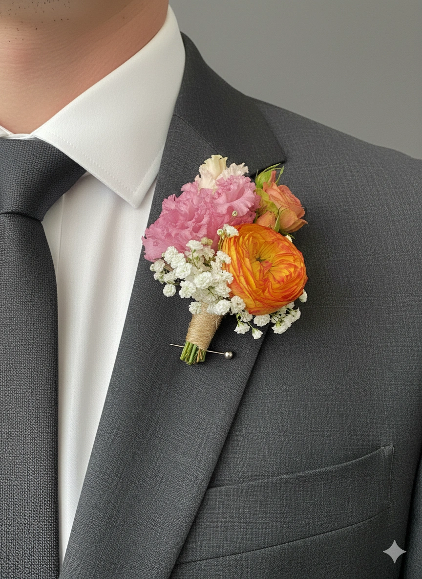 Boutonnière du Marié