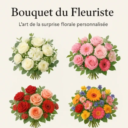 Bouquet du fleuriste